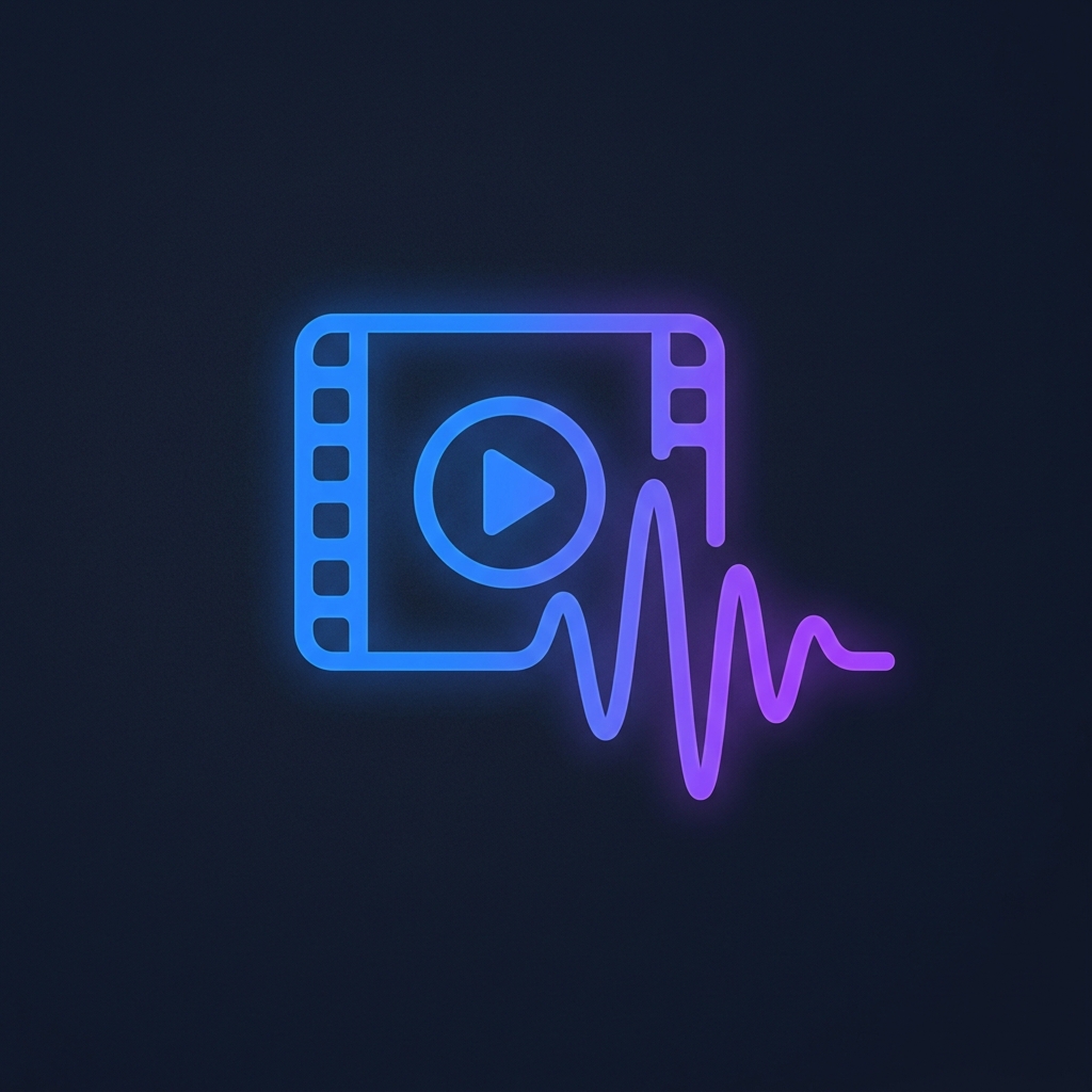 High-Fidelity Audio Extractor Icon