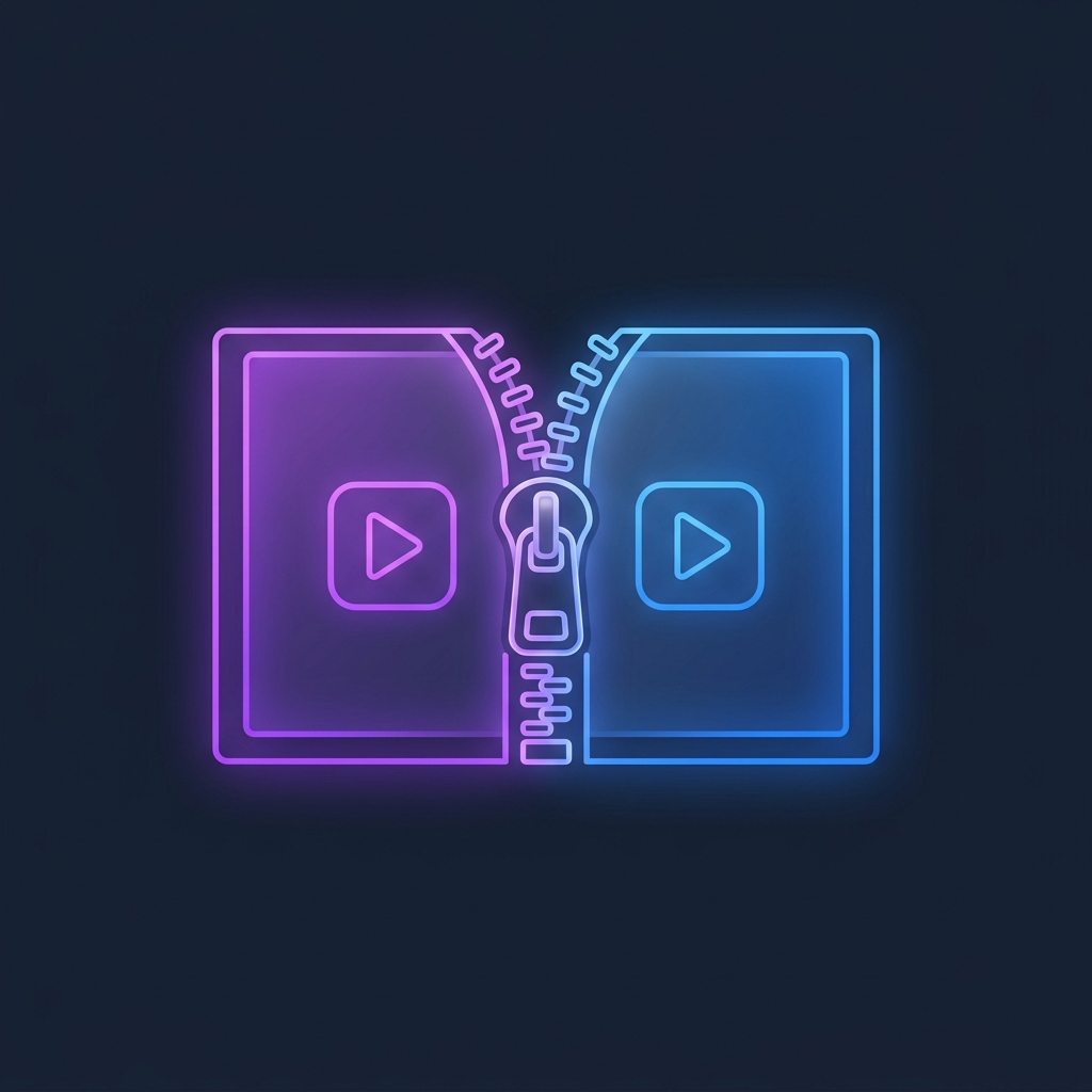 AI Video Stitcher Tool Icon